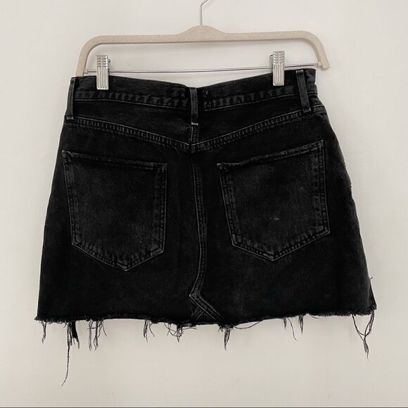 Agolde Quinn High Rise Skirt in Cult - Picture 7 of 8